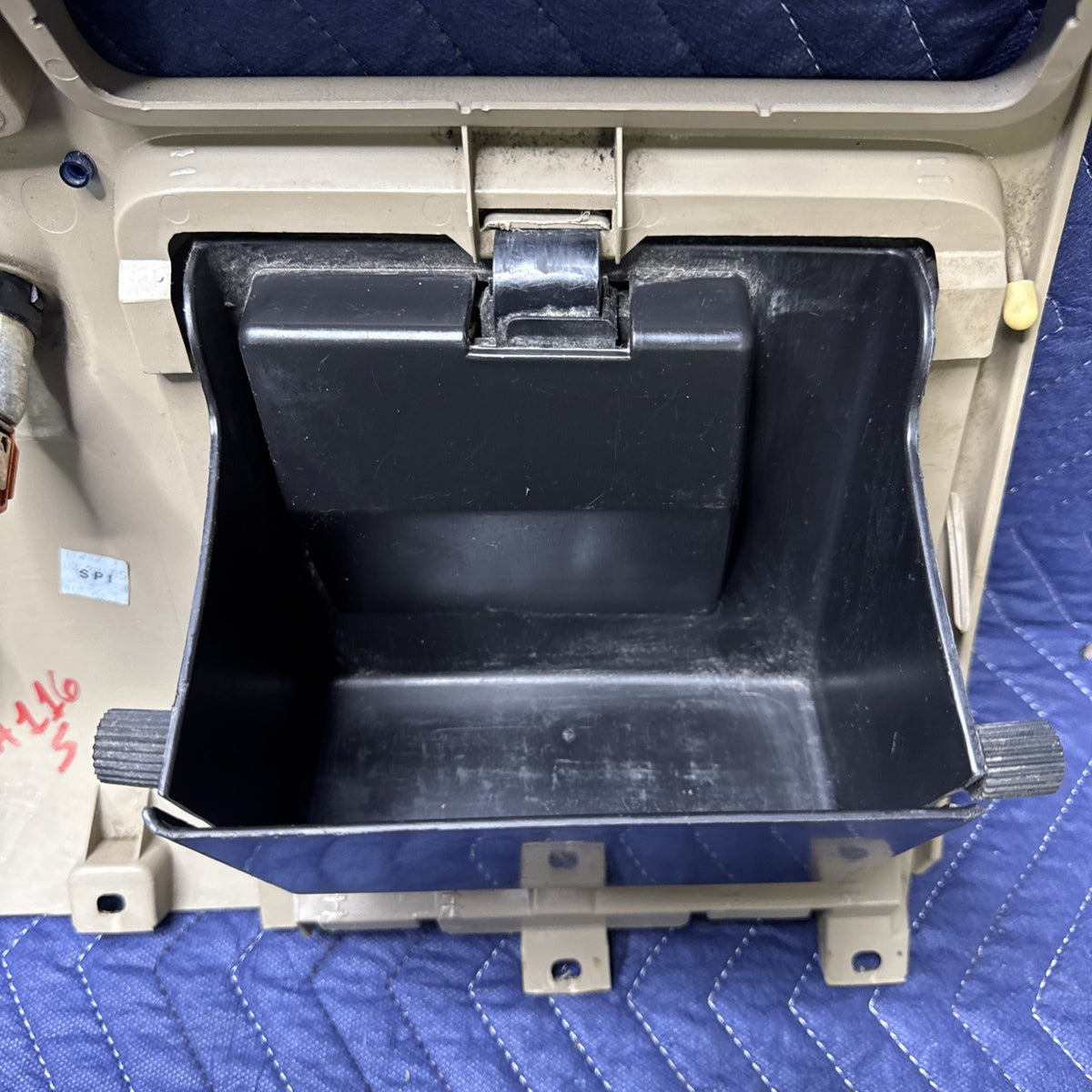 2005-2007 Ford F250 F350 Lower Center Dash Bezel Tan 5C34-2504302-B OEM