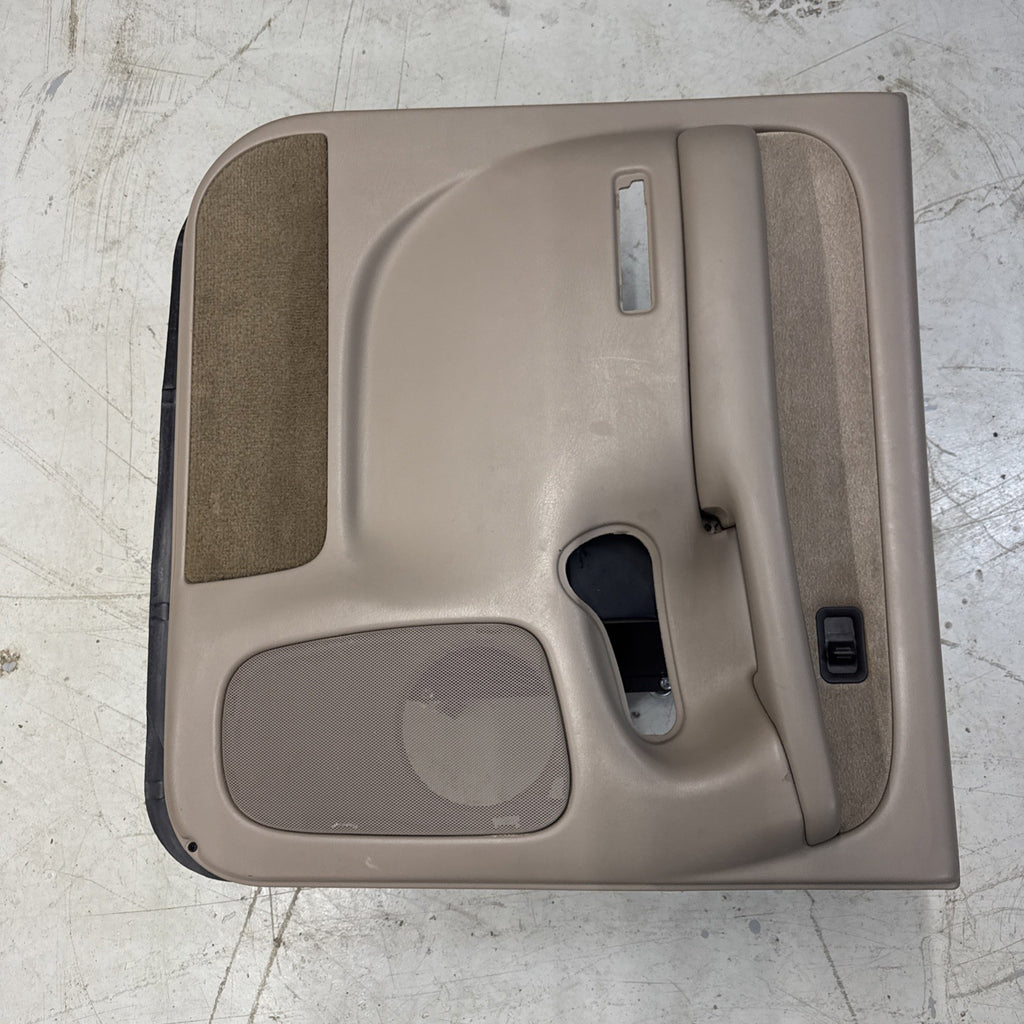 2001-2002 Silverado Sierra Crew Cab LH Rear Door Panel 15086583 OEM