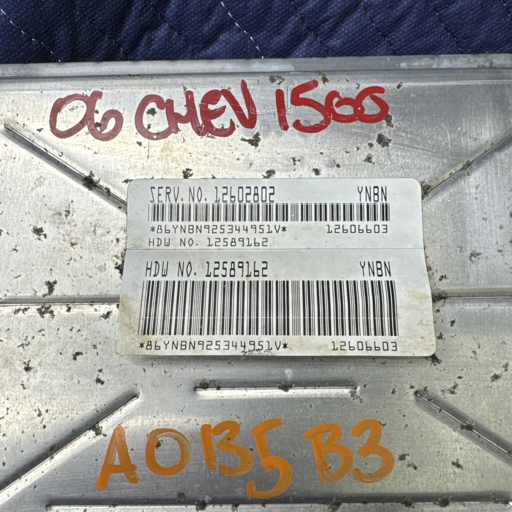 2003-2007 Silverado Sierra Engine Computer PCM ECM P59 12602802 OEM