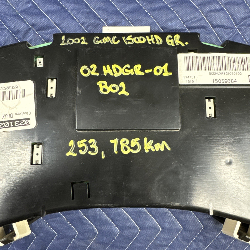 1999-2002 Chevrolet Silverado GMC Sierra Instrument Cluster 15059384 OEM
