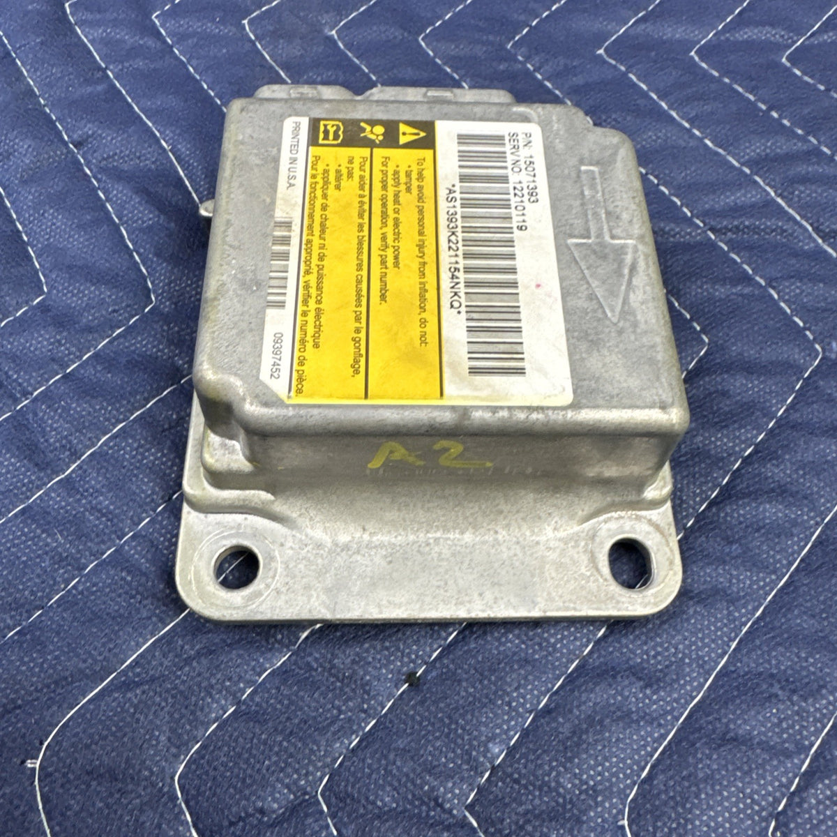 1999-2002 Chevrolet Silverado GMC Sierra SRS Control Module 15071393 OEM