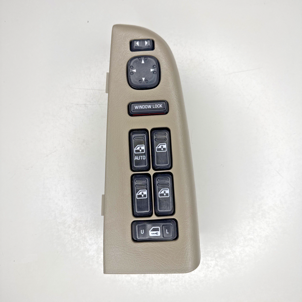 2000-02 GM Silverado Sierra Tahoe Yukon Master Window Switch Panel 15062650 OEM