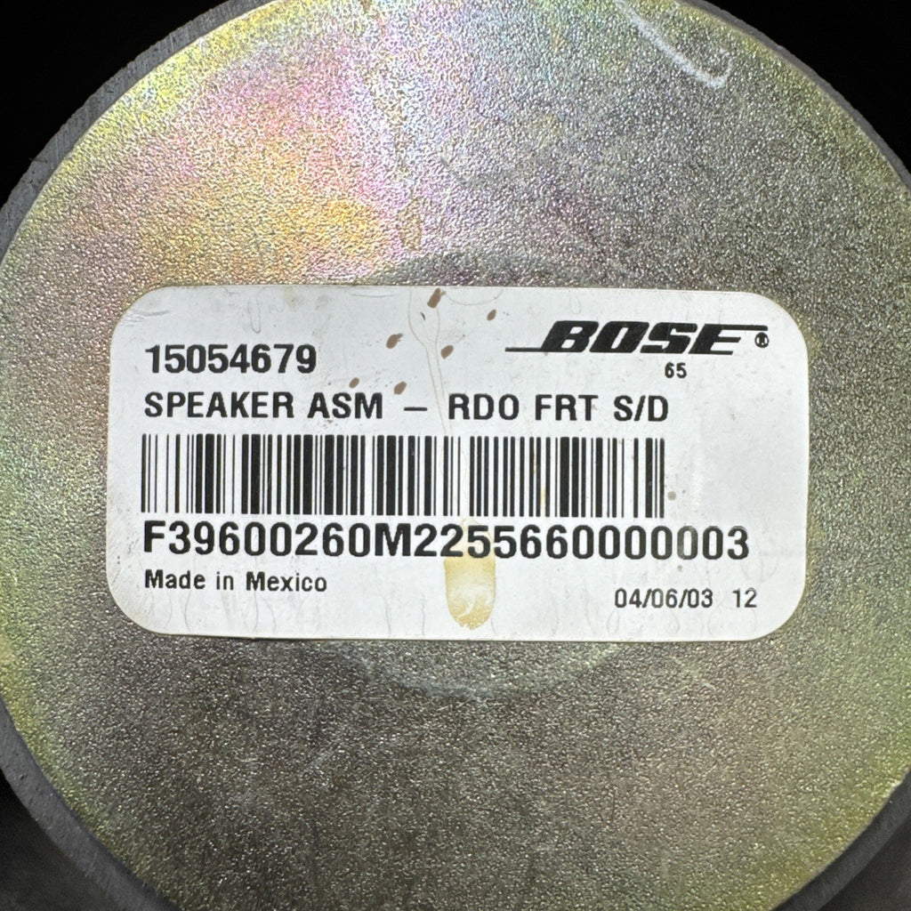 2003-2007 Silverado Sierra Tahoe Yukon BOSE Front Door Speaker 15054679 OEM