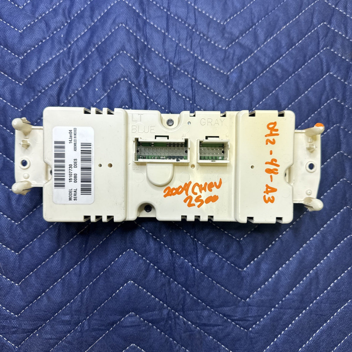 2003-2004 Chevrolet Silverado GMC Sierra HVAC Climate Control 15107730 OEM
