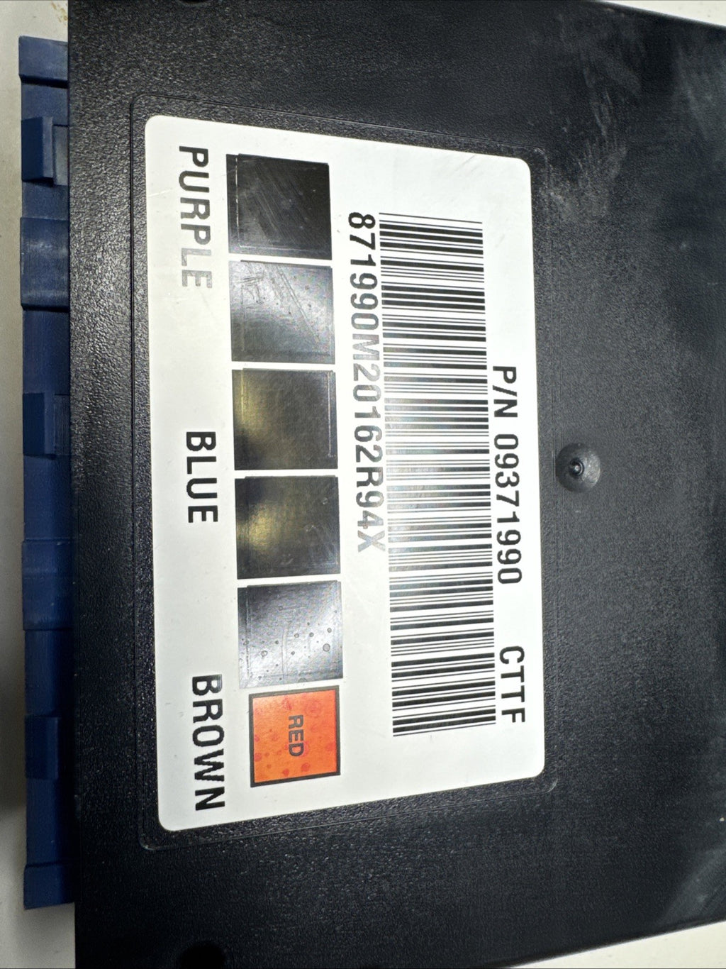 1999-2002 Silverado Sierra Body Control Module BCM 09371990 CTTF OEM