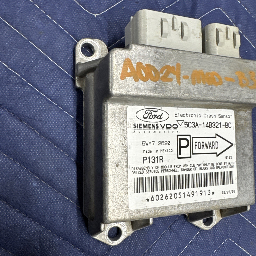 2005–2007 Ford F250 F350 SRS Airbag Control Module 5C3A14B321BC OEM