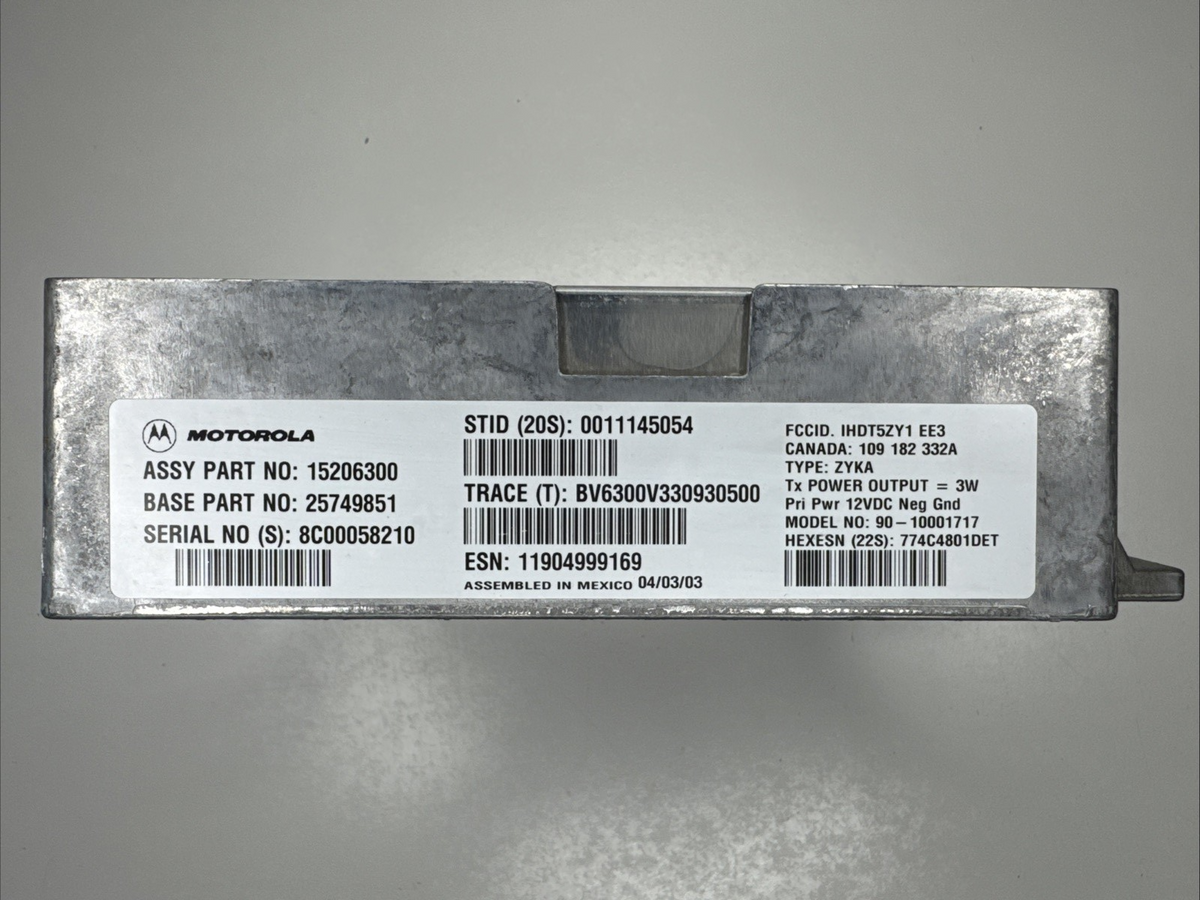 2003-2006 Silverado Sierra Tahoe Yukon OnStar Communication Module 15206300 OEM