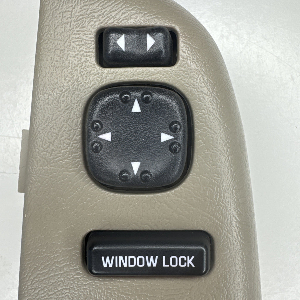 2000-02 GM Silverado Sierra Tahoe Yukon Master Window Switch Panel 15062650 OEM