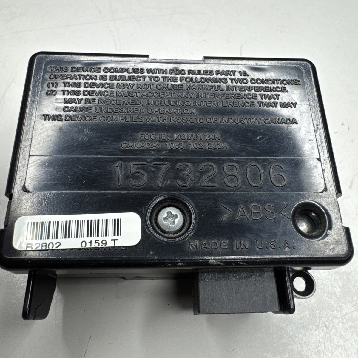 1999-2001 Chevrolet Silverado GMC Sierra Keyless Entry Module 15732806 OEM