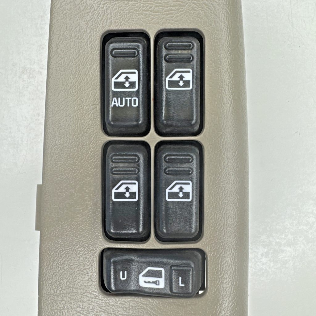 2000-02 GM Silverado Sierra Tahoe Yukon Master Window Switch Panel 15062650 OEM