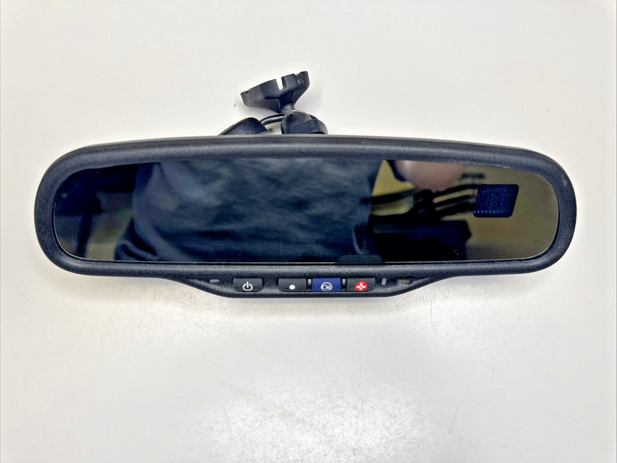 99-07 Silverado Sierra Rear View Mirror GNTX-261 Auto Dim Compass Temp OnStar OE