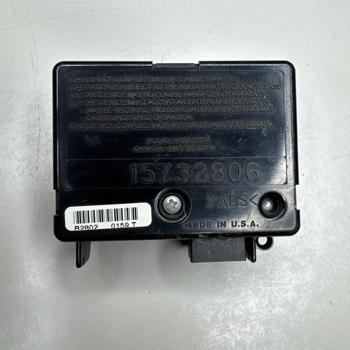 1999-2001 Chevrolet Silverado GMC Sierra Keyless Entry Module 15732806 OEM