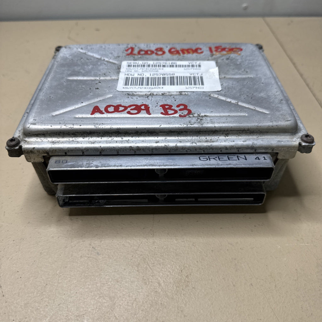 2003–2004 Silverado Sierra Engine Computer PCM ECM 12576106 OEM