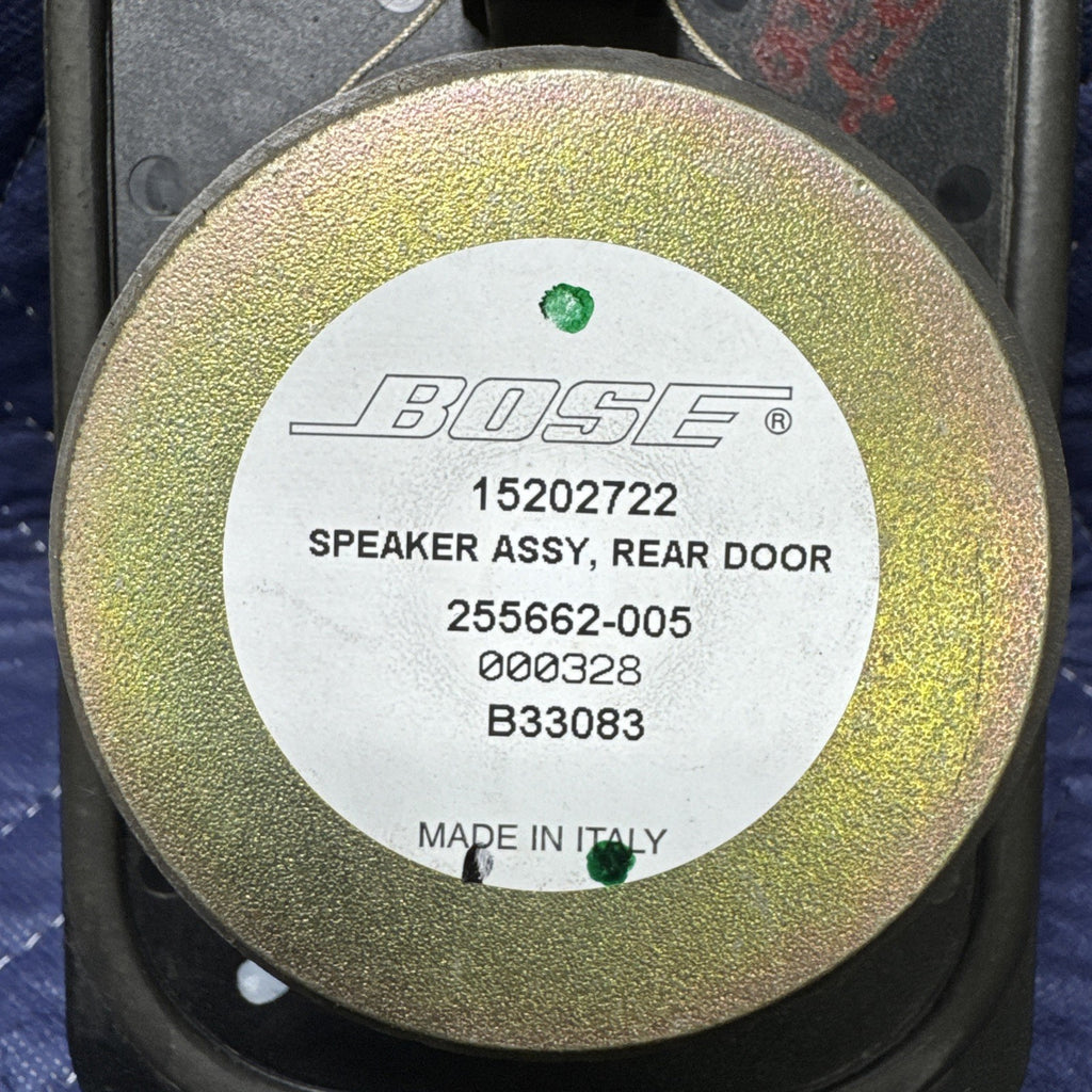 2003-2007 Silverado Sierra Extended Cab BOSE Rear Speaker 15202722 OEM