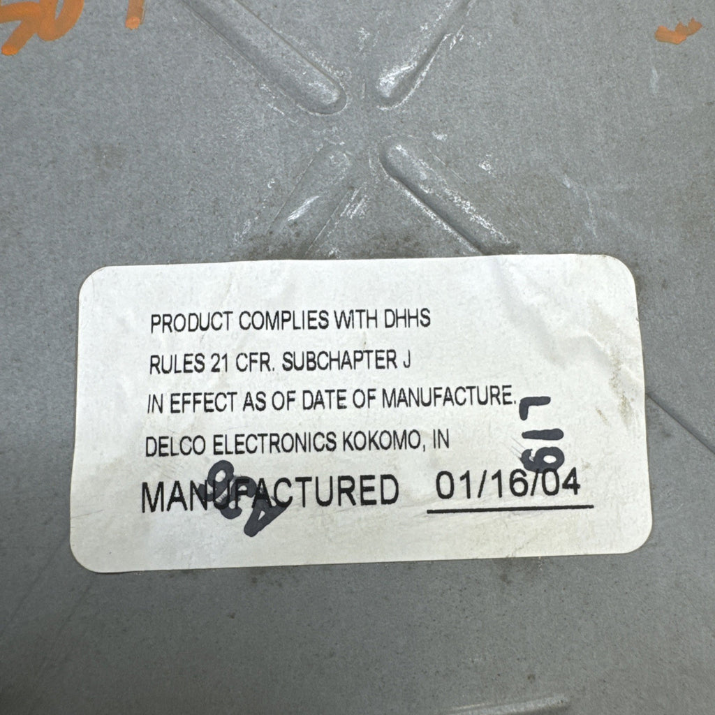 2003-2005 Chevrolet Silverado GMC Sierra Radio CD Cassette 15104156 OEM