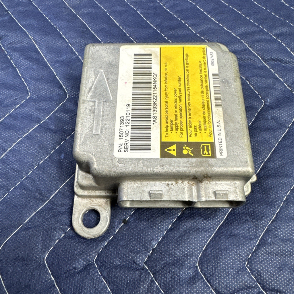 1999-2002 Chevrolet Silverado GMC Sierra SRS Control Module 15071393 OEM