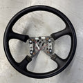 1999–2005 Silverado Sierra Leather Steering Wheel Ebony 15763216 OEM