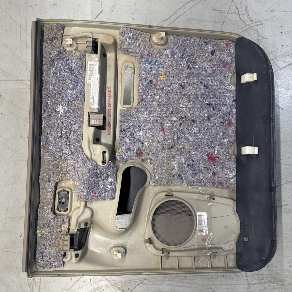 2001-2002 Silverado Sierra Crew Cab LH Rear Door Panel 15086583 OEM