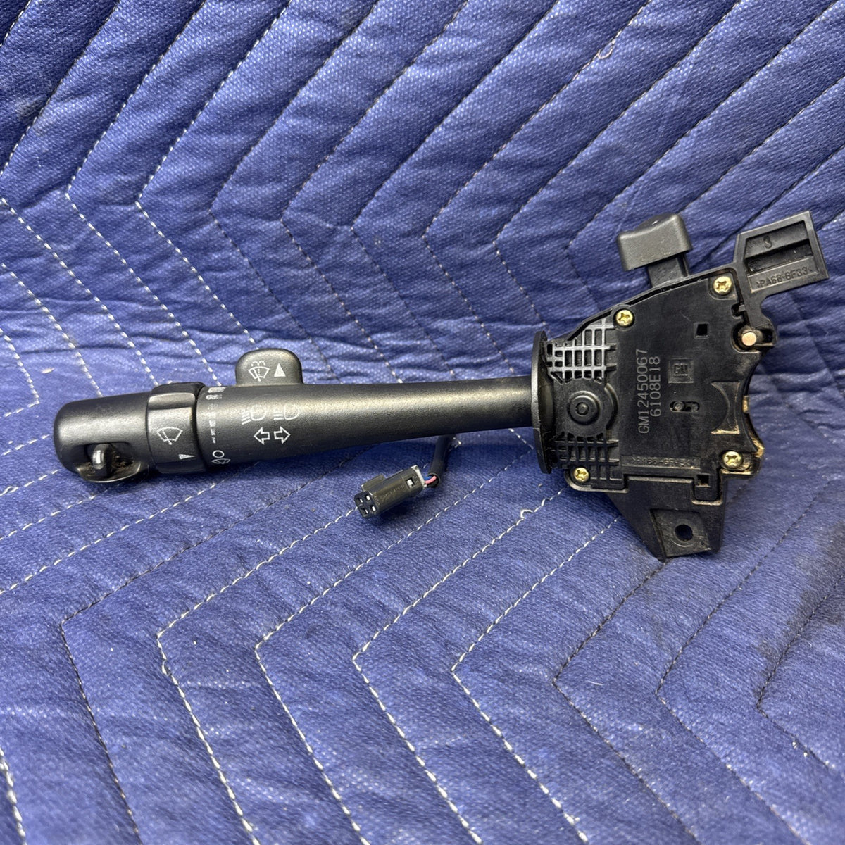 2003-2007 Silverado Sierra Turn Signal Wiper Cruise Switch 12450067 OEM